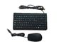 Desk Top 87 Keys Industrial Keyboard Mouse For CNC Linux Machine Rubber Material