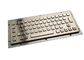 USB Rugged Metal Portable PC Keyboard Panel Mounting 64 Arabian Keys / EMC PS2