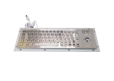 PS2 Bilingual Industrial Pc Keyboard، 66 Keys Usb Keyboard with Trackball