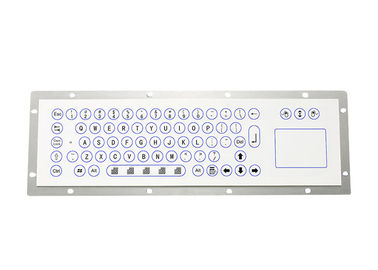 TTL RS485 لوحة المفاتيح ، لوحة جبل غشاء لوحة المفاتيح الصناعية مع شاشة تعمل باللمس المؤشر